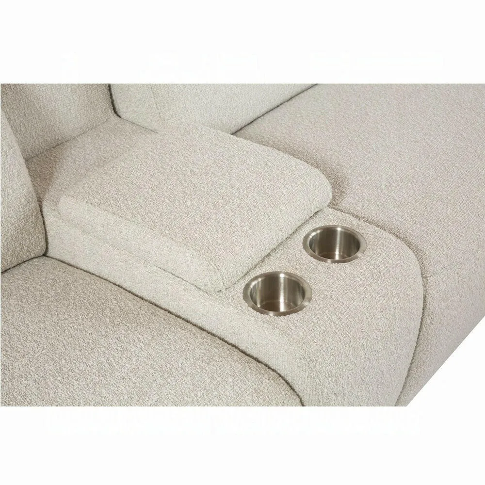Dayana Power Reclining Sectional Sofa - Beige