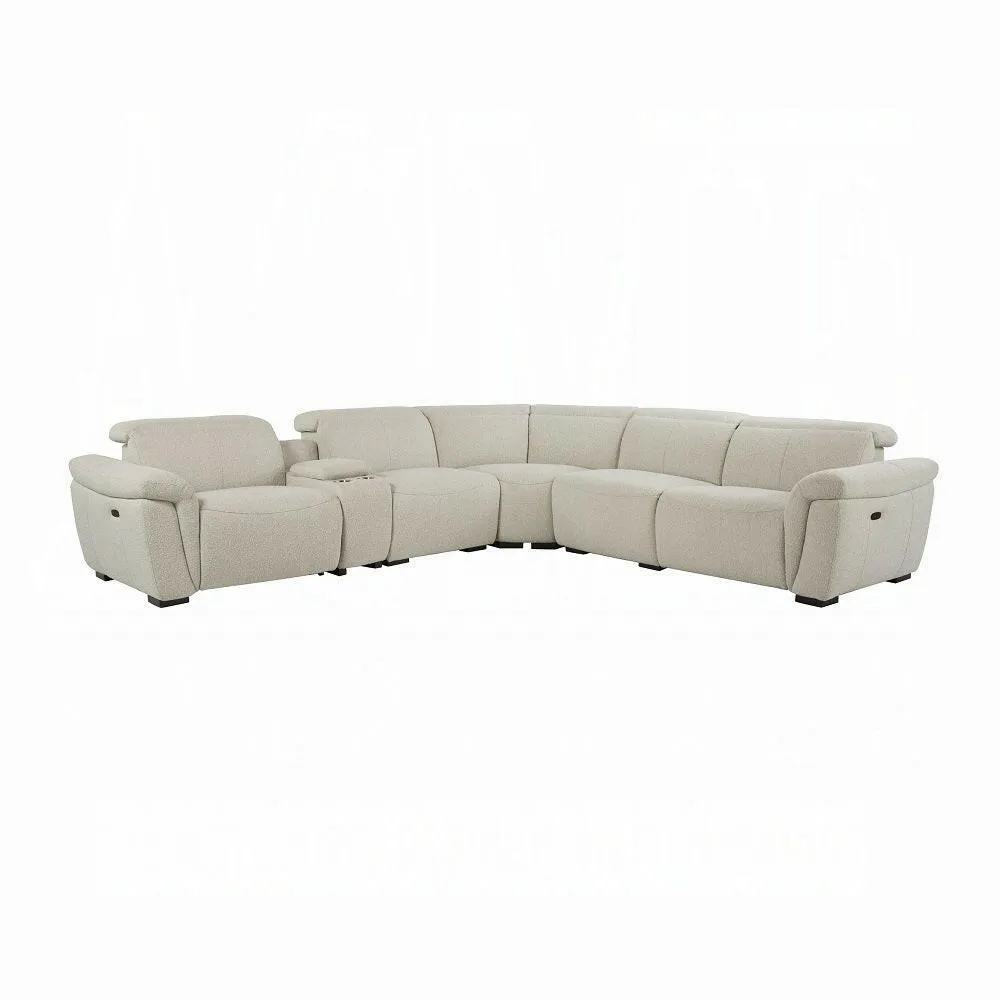 Dayana Power Reclining Sectional Sofa - Beige