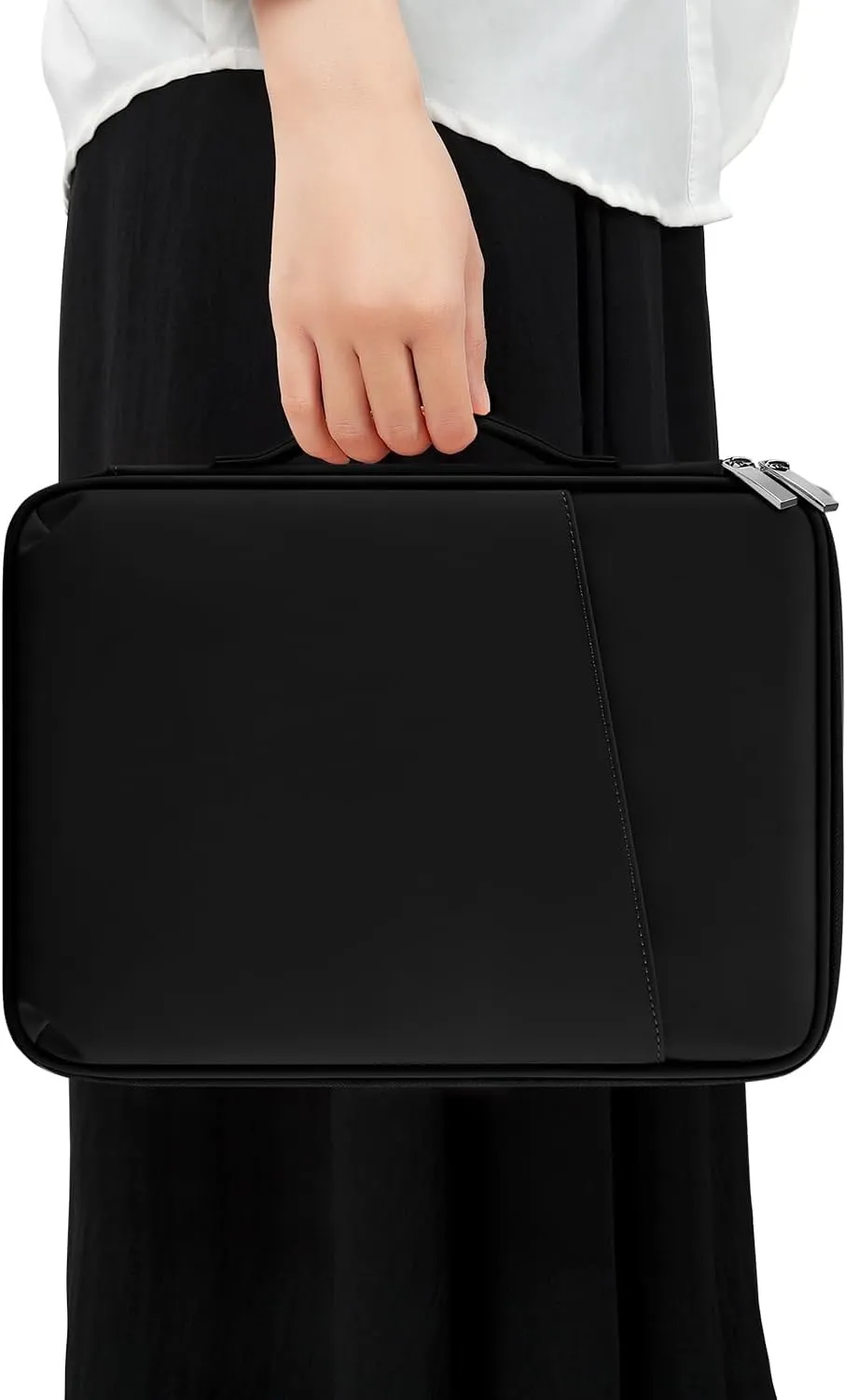 DDgro 11 Inch New iPad Pro Sleeve Case Tablet Sleeve Bag- Perfect for New iPad, iPad Pro, iPad Air, Galaxy Tab, and More (PU-Black, 11 inch)