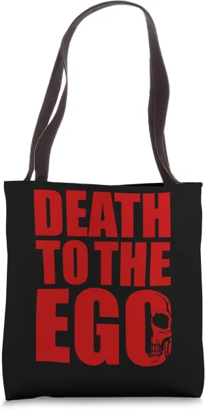 Death To The Ego Motivational Weightlifting Running Athlete Tote Bag