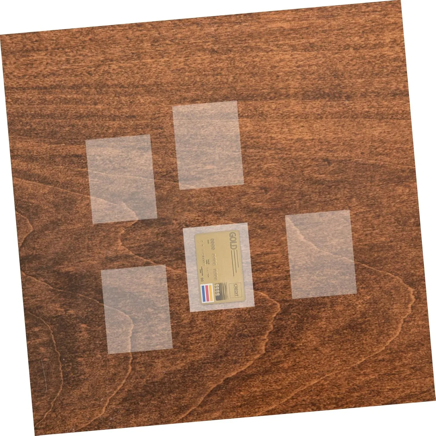 DECHOUS 5sets Card Sleeves for Trading Cards Protective Sleeves Binder Simple Style for 50pcs*5