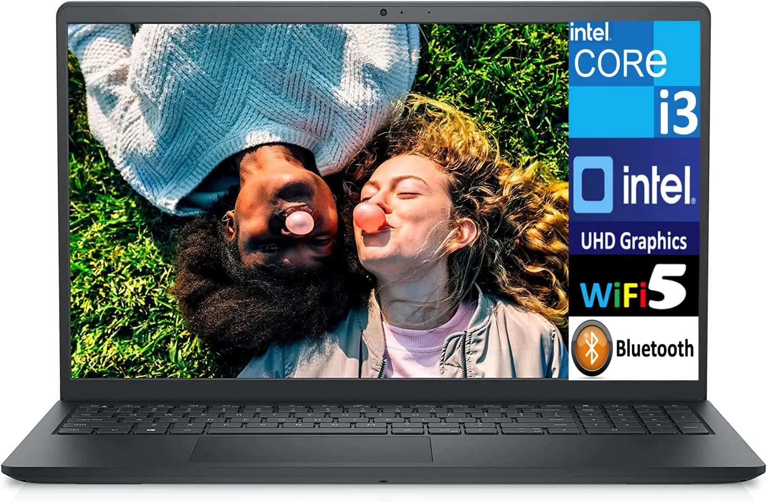 Dell Inspiron 3520 Business Laptop 15.6" 120Hz FHD Display (Intel i3-1215U, 16GB DDR4, 512GB PCIe SSD, WiFi, Bluetooth, SD Reader, Numeric Keypad, Webcam, Win 11 Pro) w/DKZ USB Port Expander