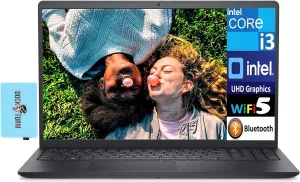 Dell Inspiron 3520 Business Laptop 15.6" 120Hz FHD Display (Intel i3-1215U, 16GB DDR4, 512GB PCIe SSD, WiFi, Bluetooth, SD Reader, Numeric Keypad, Webcam, Win 11 Pro) w/DKZ USB Port Expander