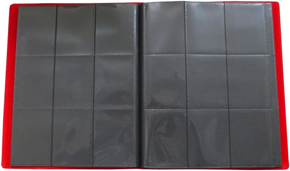 Dex Protection Card Binder 9 | Stores 360 Gaming Cards | Includes 20 Side Loading Card Pages | 9 Card Page Format |Band Closure | Smooth Matte Padded Finish | Velvet Lined Interior