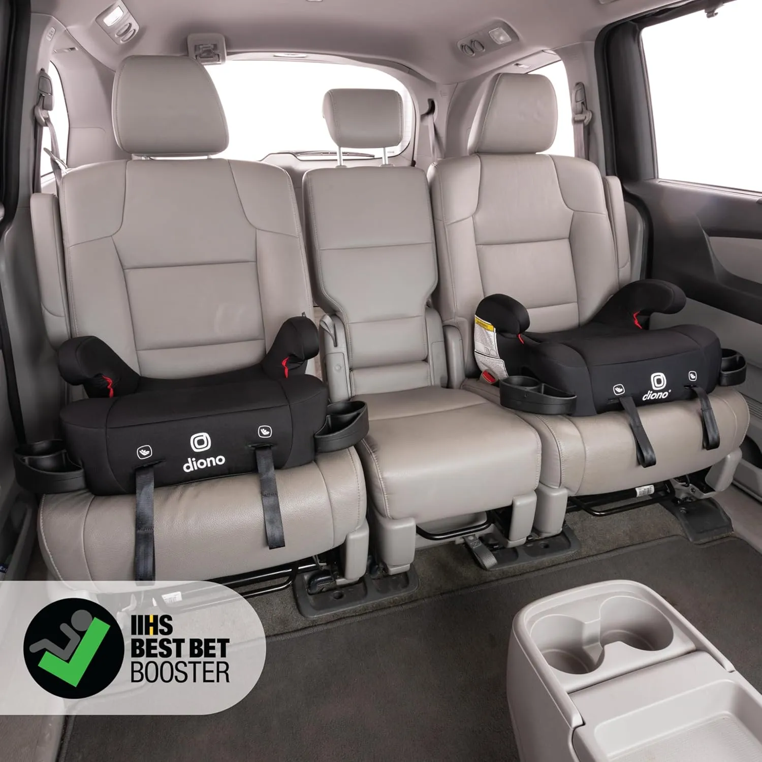 Diono Solana 2 XL 2022, Dual Latch Connectors, Lightweight Backless Belt-Positioning Car, 8 Years 1 Booster Seat, Black