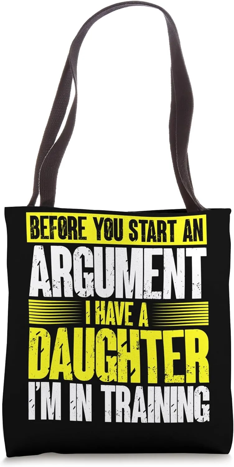 Discussion Professional Humour and Strong Nerves for Parents Tote Bag