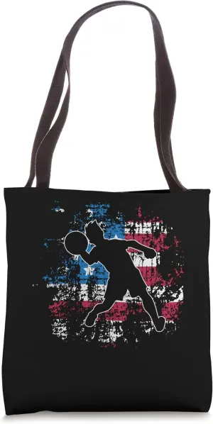 Dodgeball USA Flag Sport Coach Tote Bag