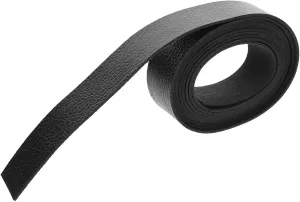 DOITOOL 1Roll DIY Leather Strap Cord Durable PU Leather for Crafts Bag Straps and Leather Projects Versatile Accessory for DIY Handmade Items Workshop Projects and More