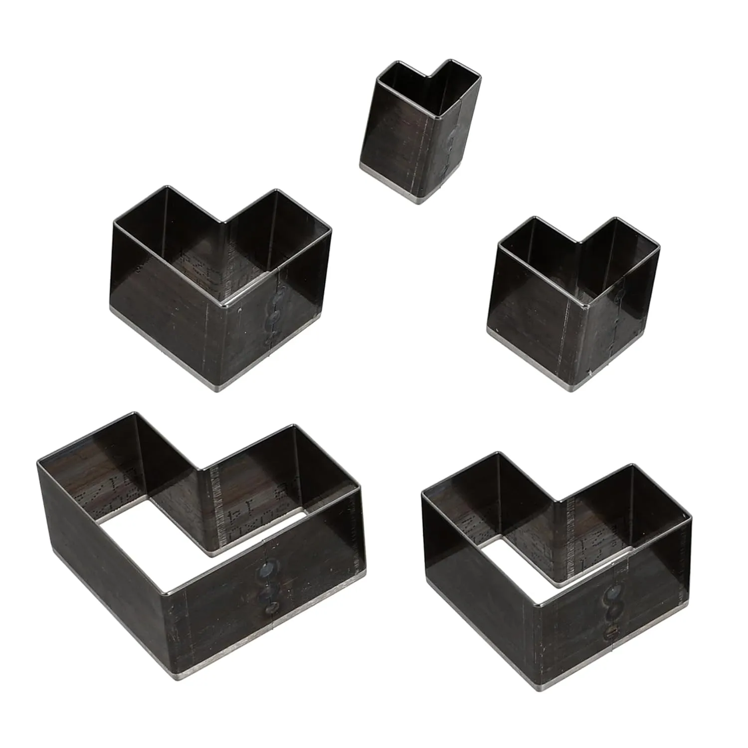DOITOOL 5 Pcs Leather Craft Cutting Mold Durable Punch Cutter for DIY Leather Projects Precise Hole Punching Tool for Various Materials Efficient and Energy Saving Design