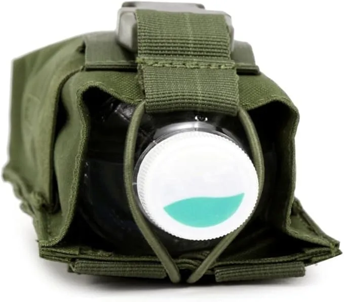 DONGKER Tactical Talkie Holder,Waterproof Molle Water Bottle Bag Nylon Talkie Pouch for Camping Outdoor Activities