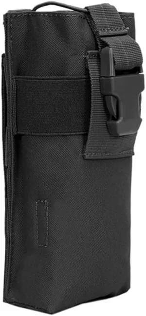 DONGKER Tactical Talkie Holder,Waterproof Molle Water Bottle Bag Nylon Talkie Pouch for Camping Outdoor Activities