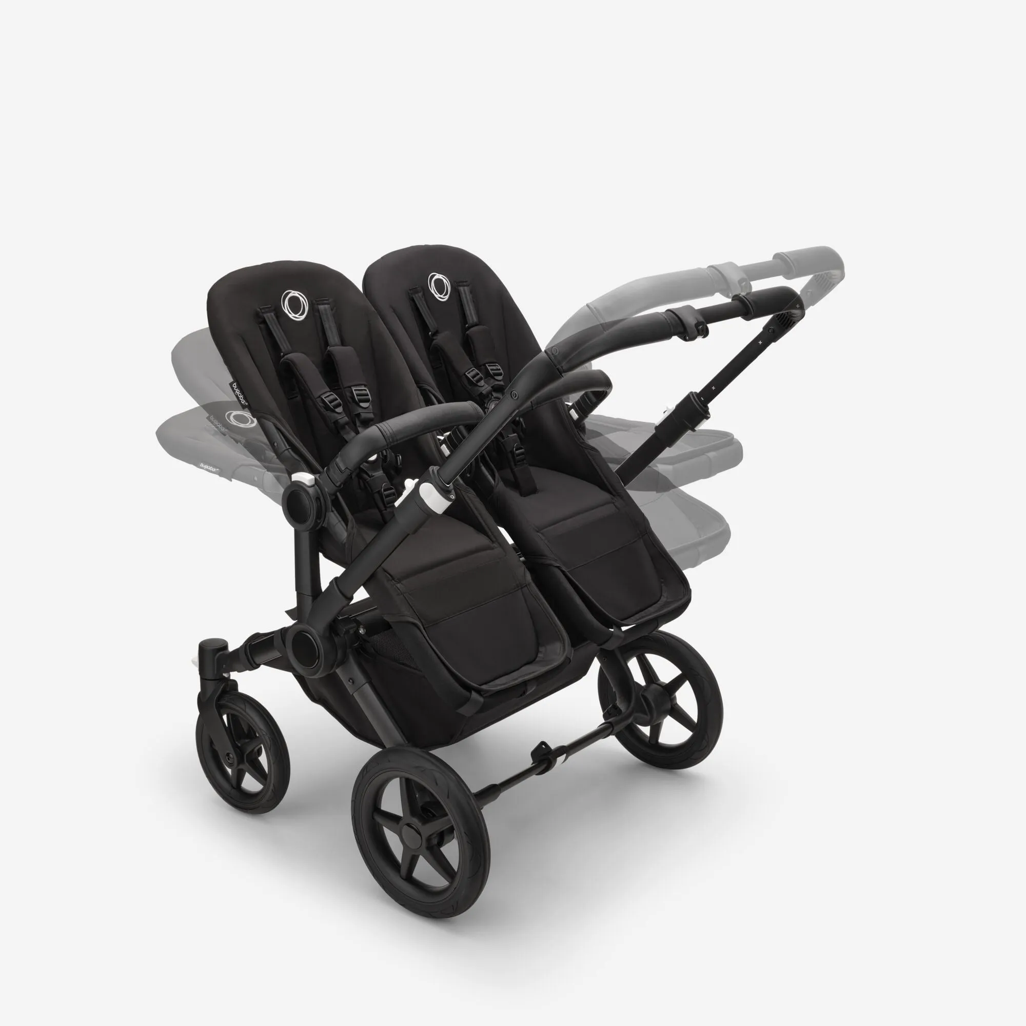 Donkey 5 Twin Bassinet & Seat Complete Stroller