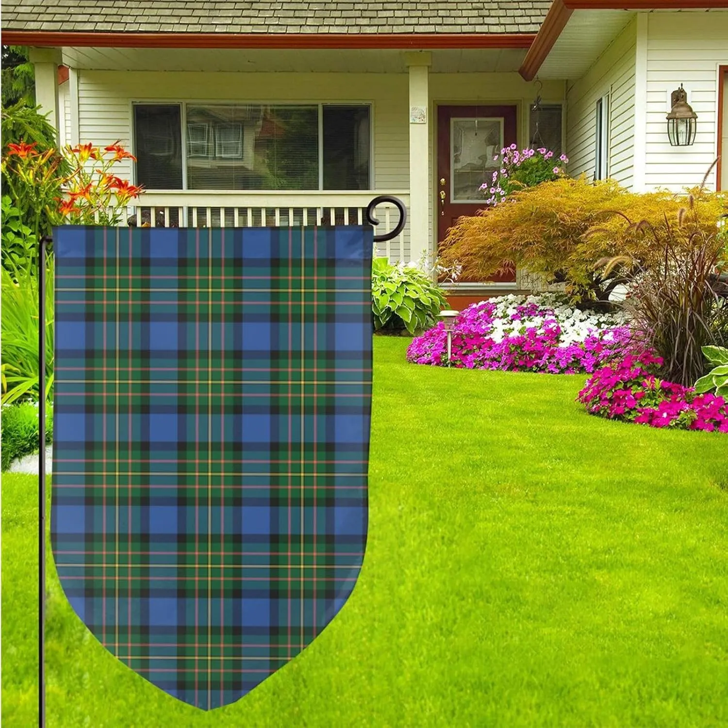 Double Sided Garden Flag MacLaren Ancient Tartan Wall Hanging House Yard Decor 12x18 Inch