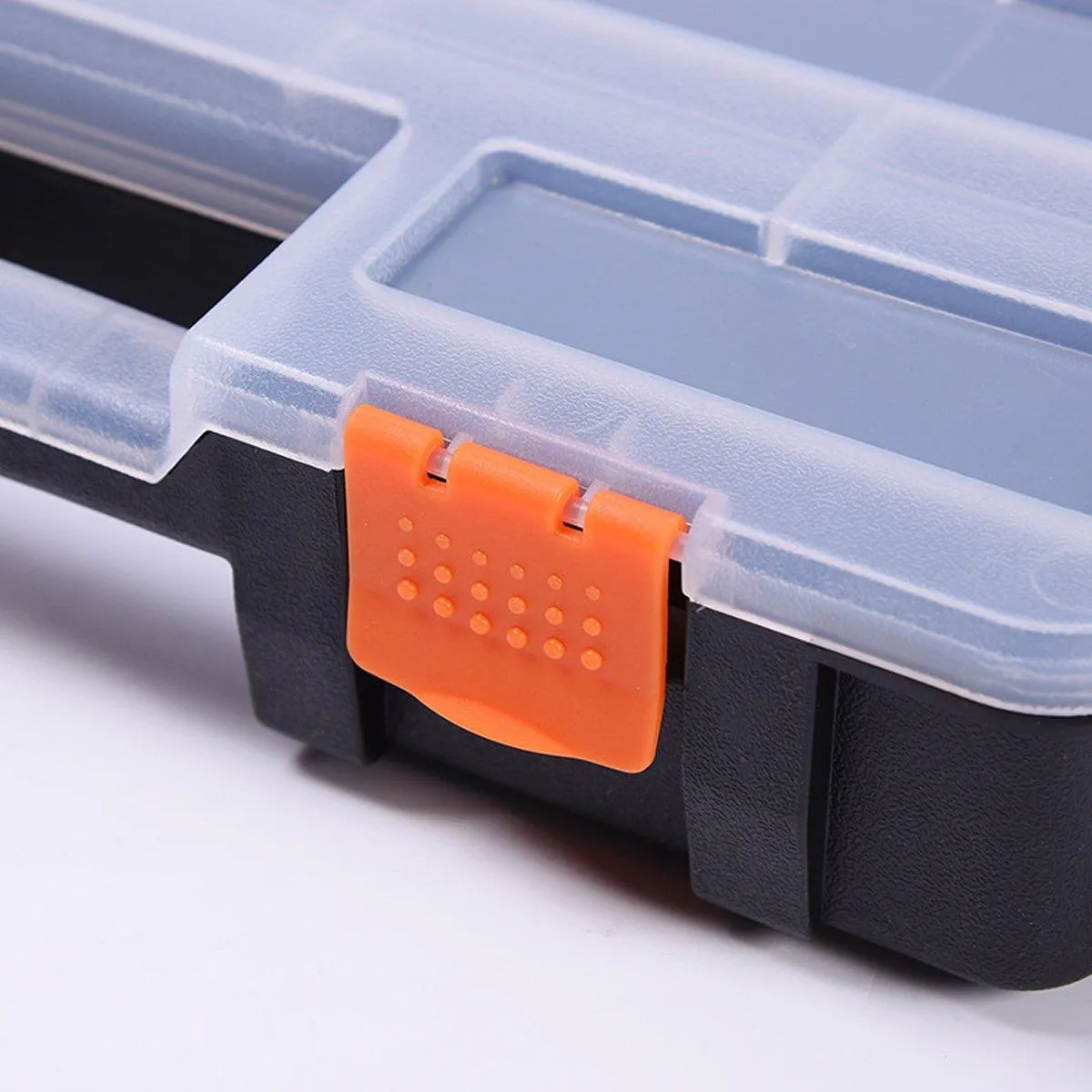 Double Sided Portable Hardware Tools Storage Box Parts Organizer Accessories Box