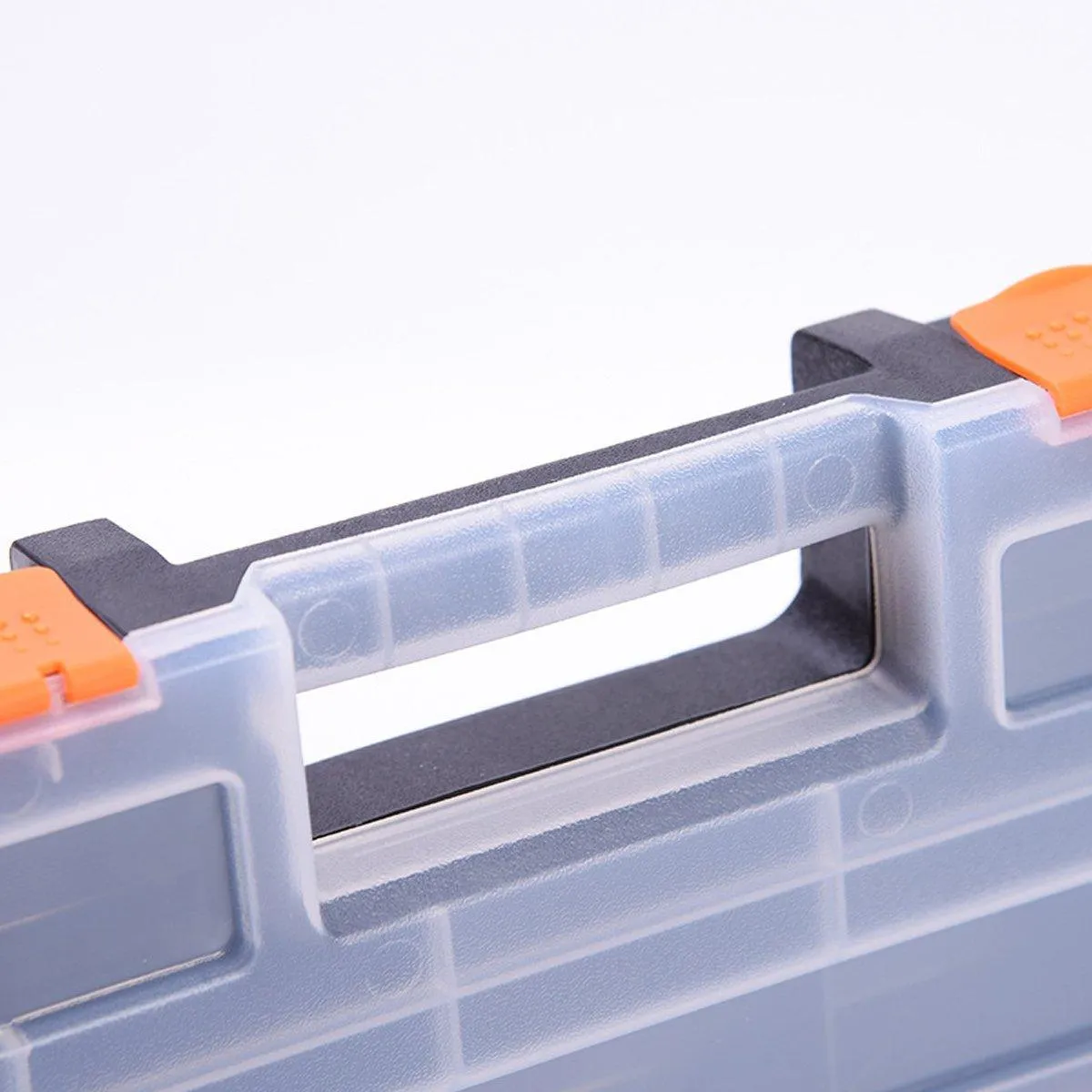 Double Sided Portable Hardware Tools Storage Box Parts Organizer Accessories Box