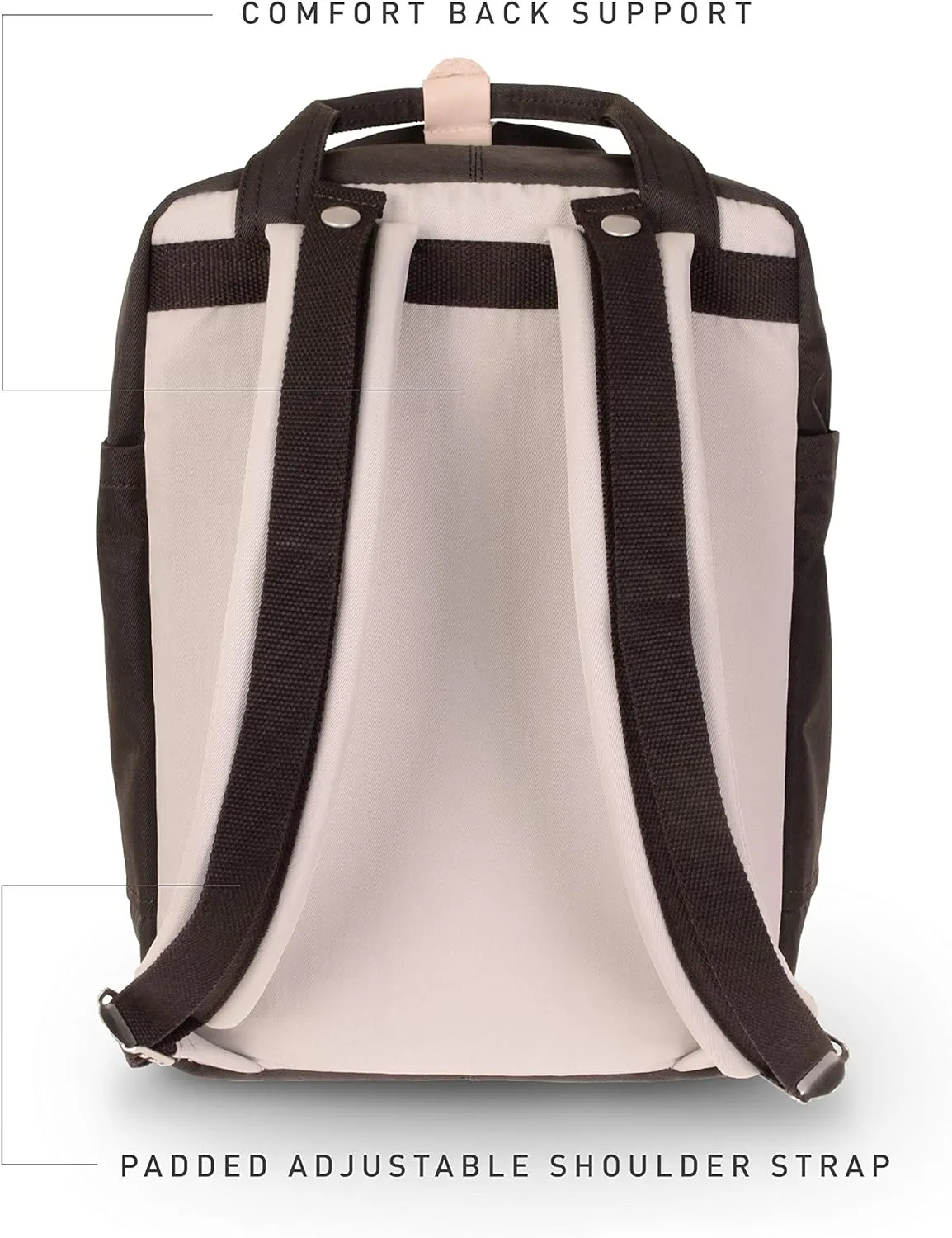 Doughnut Macaroon 16L Travel Backpack Ladies College Lightweight Casual Daypacks Bag Backpack