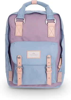 Doughnut Macaroon Multicolor 16L Travel Backpack Ladies College Lightweight Commuter Casual Daypacks Bag Backpack