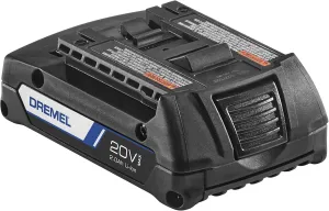 Dremel 20V Max Lithium-Ion 2.0 Ah Battery, B20V20