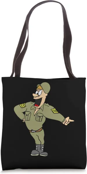 Drill Sergeant Military Boot Camp Instructor Uniform Army Tote Bag
