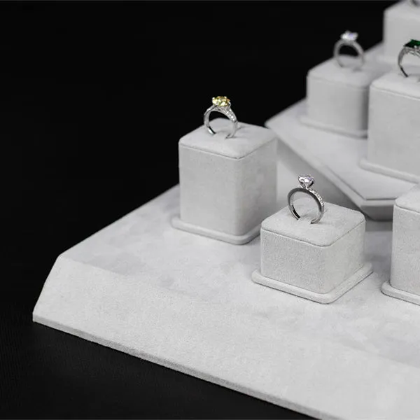 DS013 Custom Ring Display Set Jewelry Holder for Rings