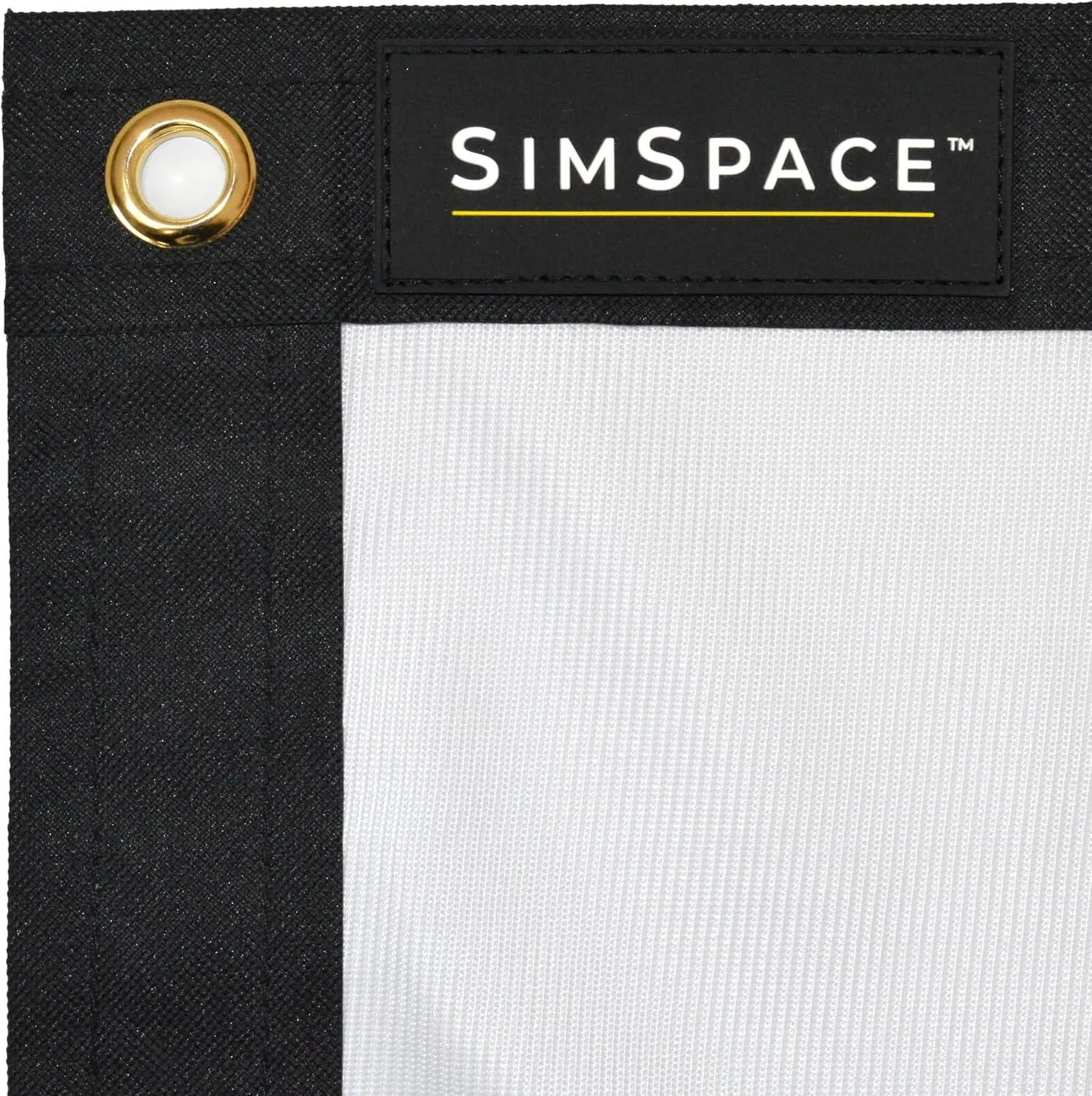 Elite Impact Screen - Premium Projector Screen for Golf Simulator for Home, Single-Layer Construction, Durable Golf Impact Screen, Reinforced Stitching, 3.3 x 2.525 metres