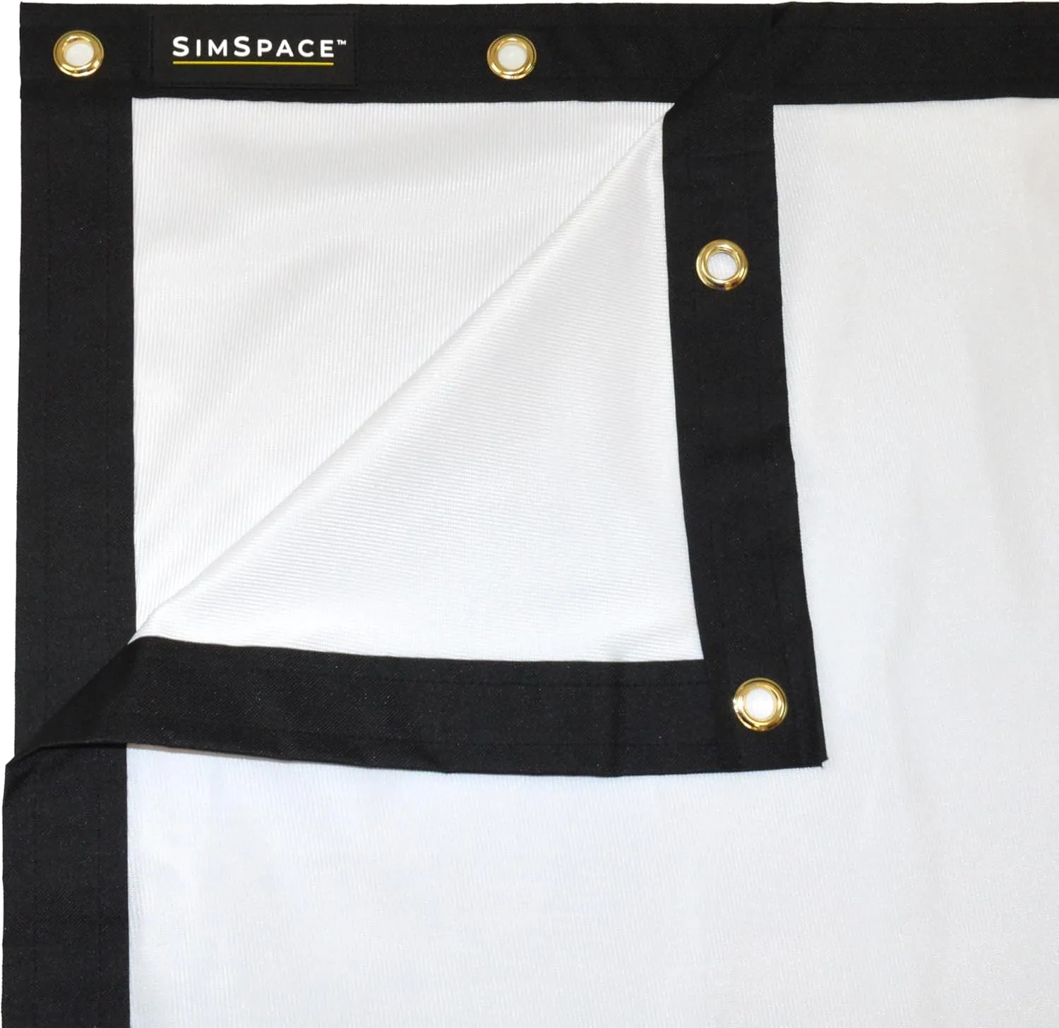 Elite Impact Screen - Premium Projector Screen for Golf Simulator for Home, Single-Layer Construction, Durable Golf Impact Screen, Reinforced Stitching, 3.3 x 2.525 metres