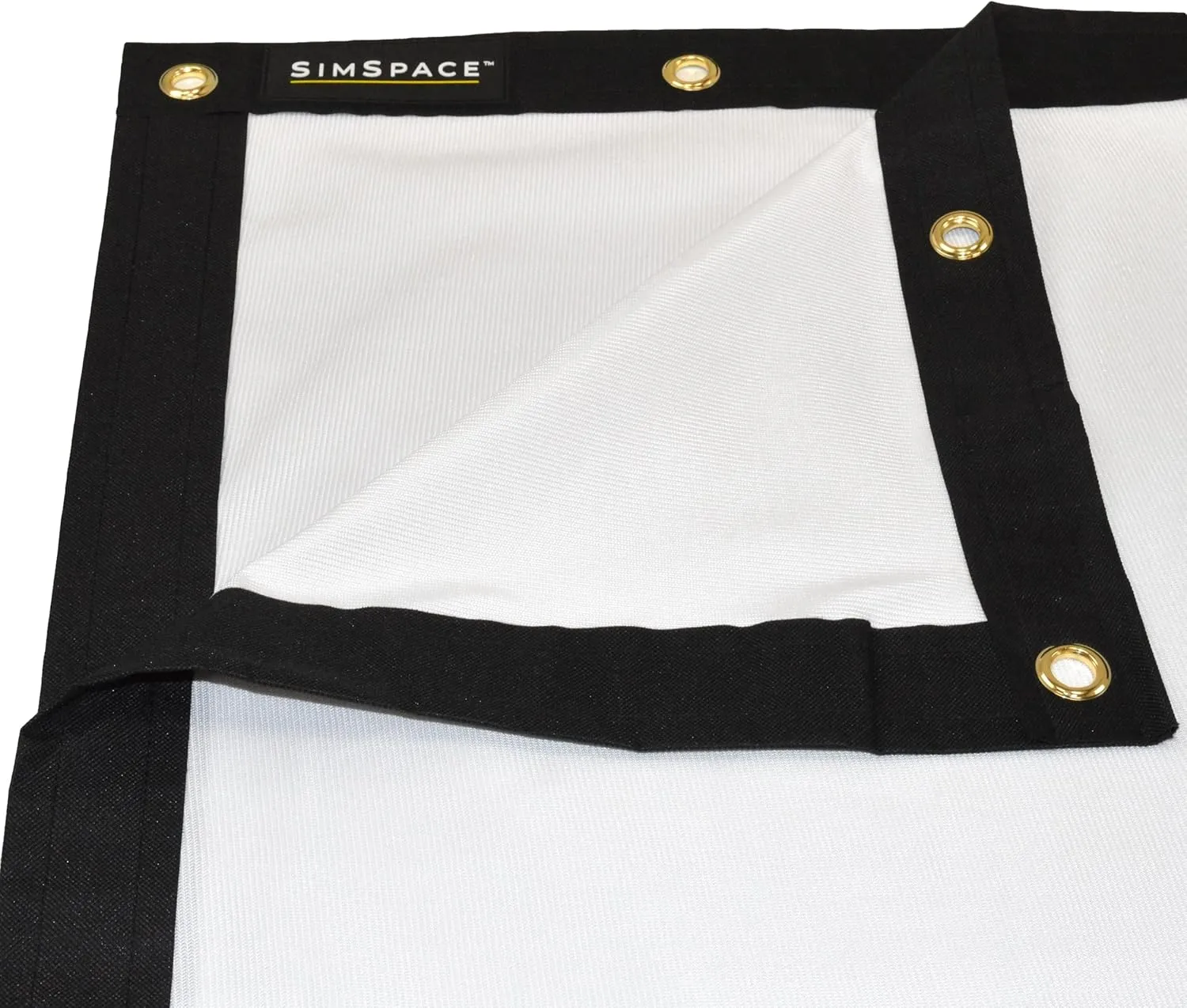 Elite Impact Screen - Premium Projector Screen for Golf Simulator for Home, Single-Layer Construction, Durable Golf Impact Screen, Reinforced Stitching, 3.3 x 2.525 metres