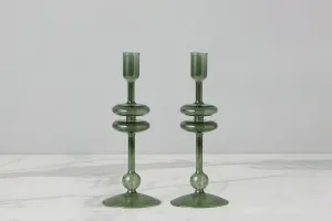 Emerald Candle Holder