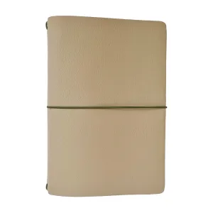 Endless Explorer Refillable Cactus Leather Regalia Paper Journal Beige
