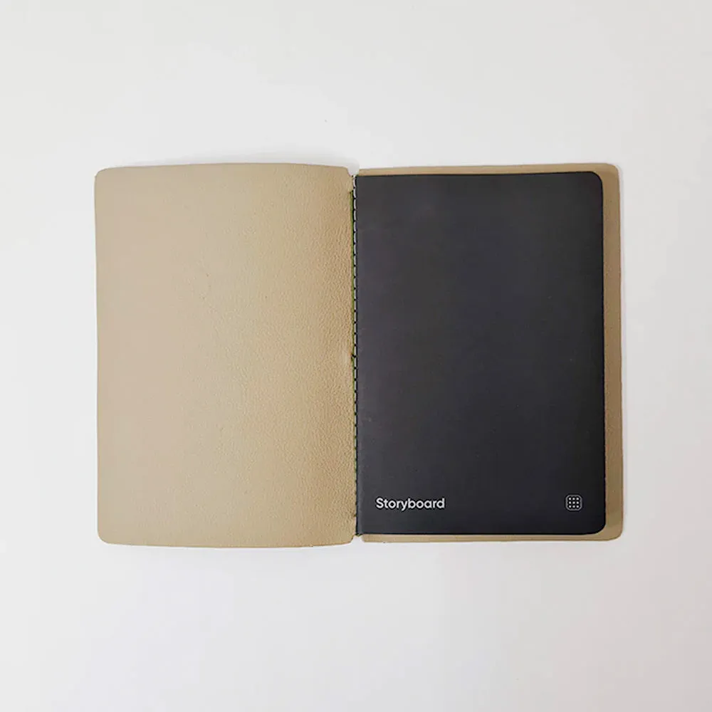Endless Explorer Refillable Cactus Leather Regalia Paper Journal Beige