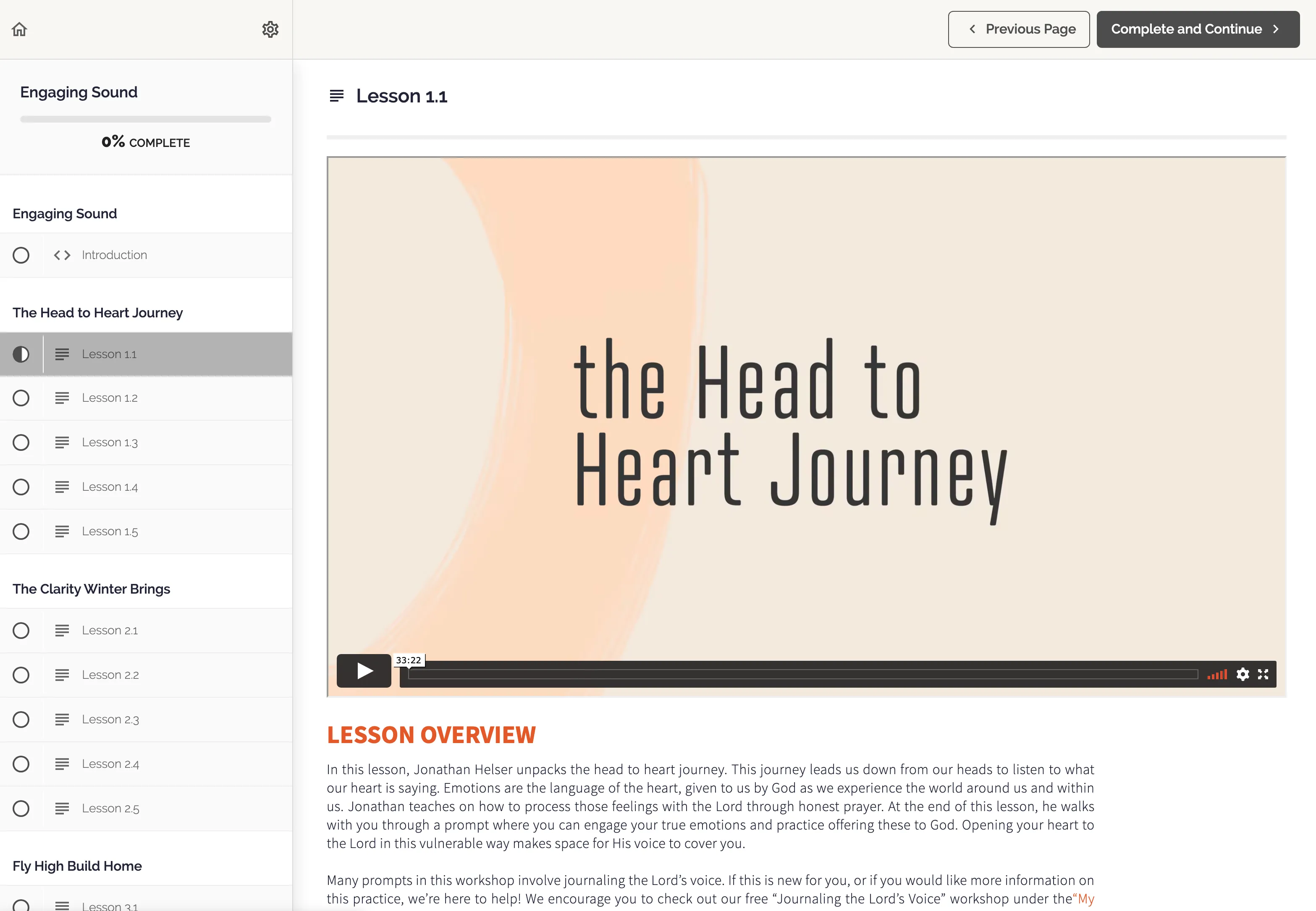 Engaging Sound Online Workshop