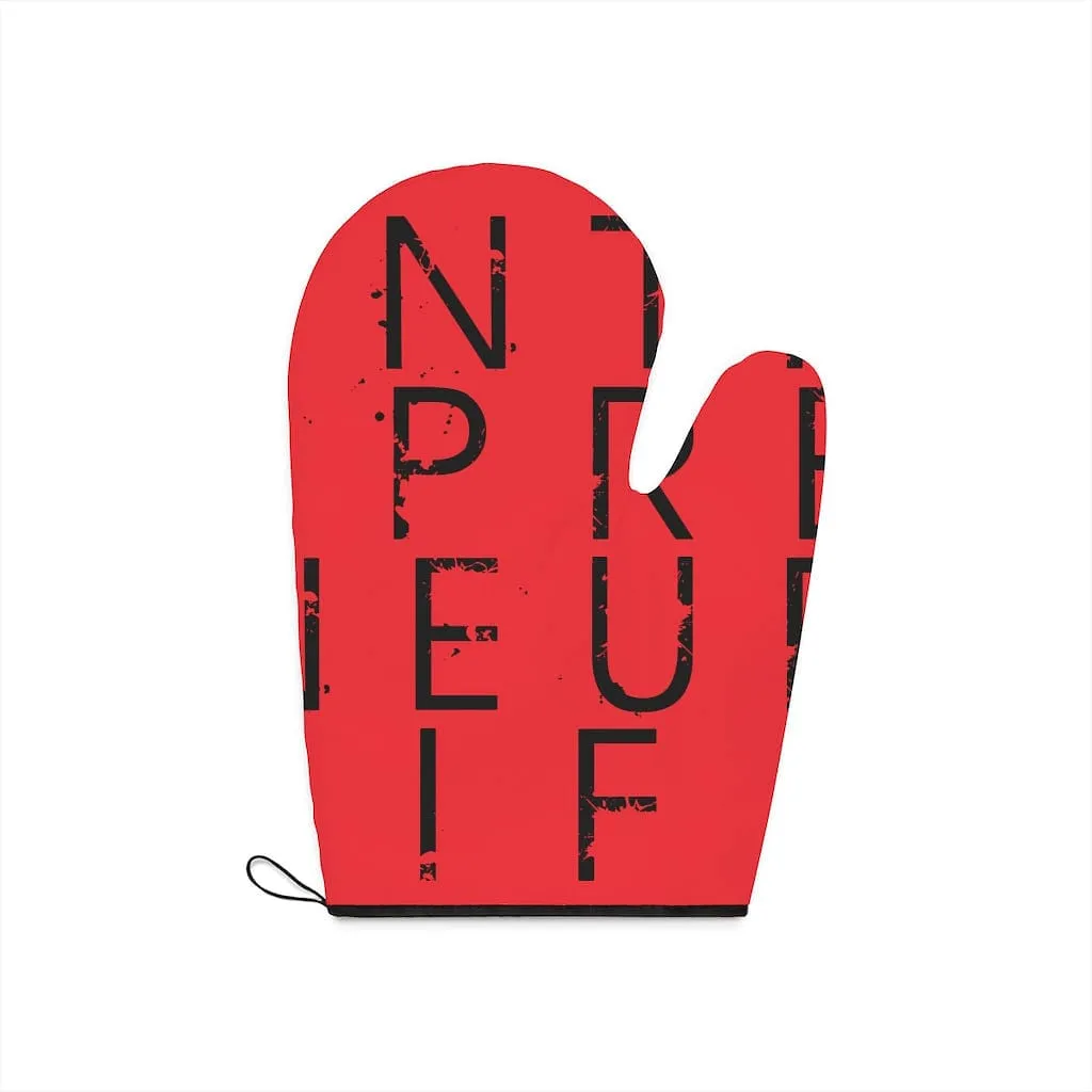 Entrepreneur Life Oven Mitts & Pot Holders - Red