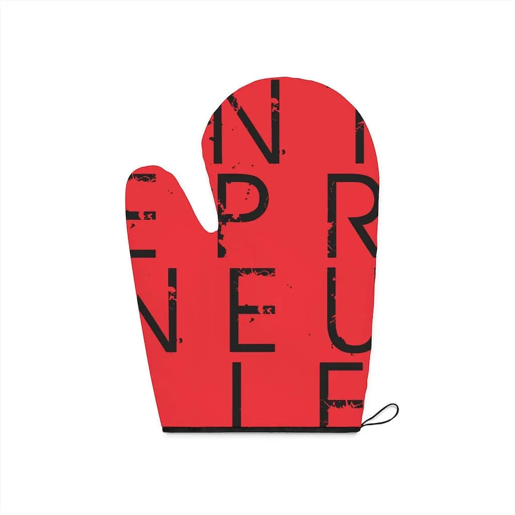 Entrepreneur Life Oven Mitts & Pot Holders - Red
