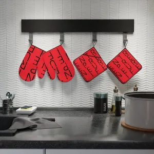 Entrepreneur Life Oven Mitts & Pot Holders - Red
