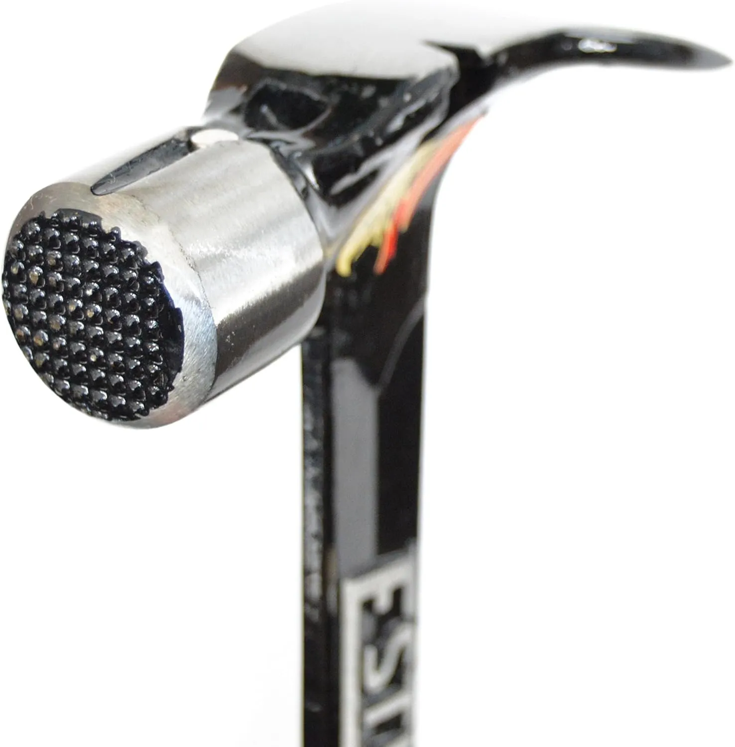 ESTWING Ultra Series Hammer - 15 oz Rip Claw Framing Hammer with Milled Face & Genuine Leather Grip - E15SM