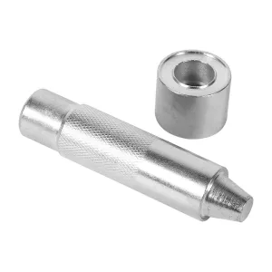 Eyelet Punch for Fixing Grommets, High Hardness Carbon Steel Grommet Setter Tool for Leather Craft, Clothing, Handbags, Curtain, Jackets, Puppy Collar with Comfortable Grip (1800#)