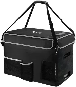 F40C4TMP Insulated Protective Cover for 30 Quart Portable Refrigerator 12 Volt Freezer Cover Transit Bag for 28L Portable Fridge