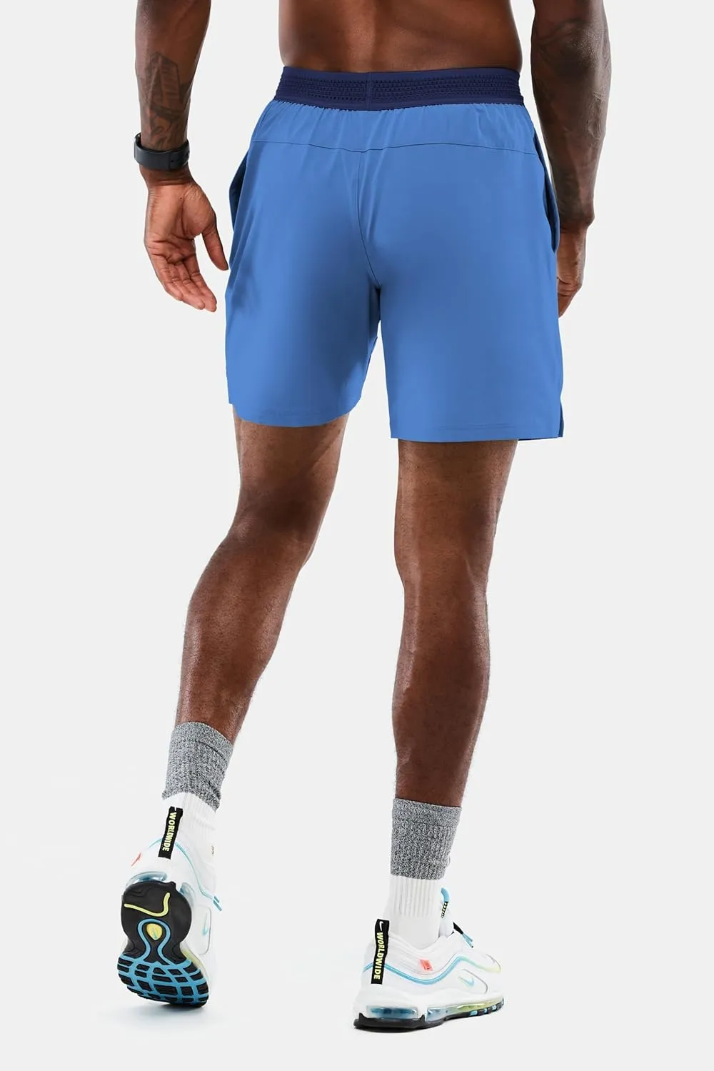 Fabletics Men's The Fundamental Short, Workout, Running, Training, Gym, Yoga, Ultra Lightweight, Athletic