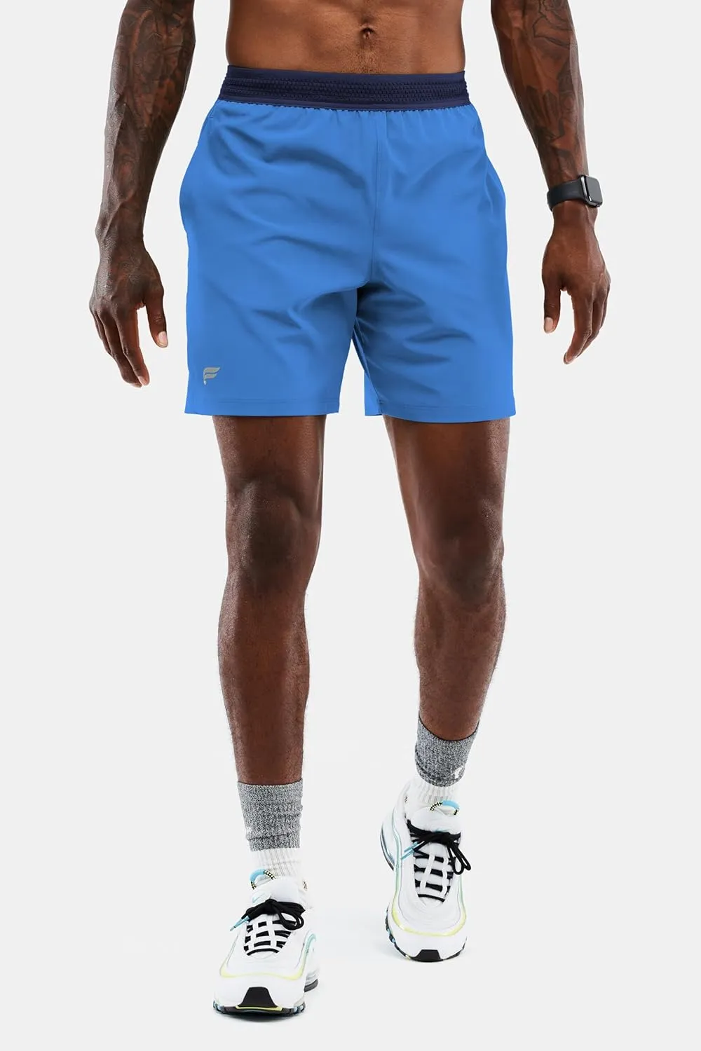 Fabletics Men's The Fundamental Short, Workout, Running, Training, Gym, Yoga, Ultra Lightweight, Athletic
