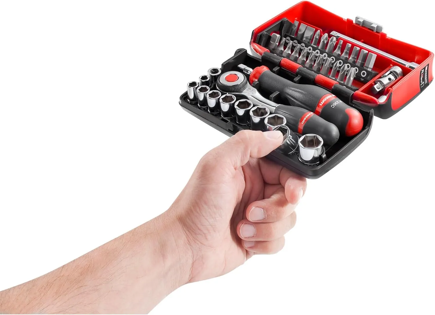 Facom R.360NANOPB Socket Set, 1/4" Drive, 38 Pieces