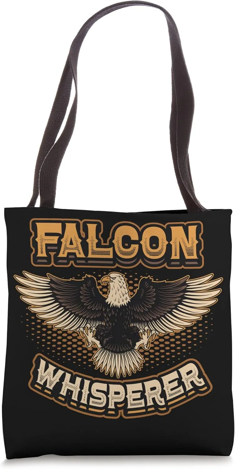 Falcon Whisperer Hawk Falconer Tote Bag
