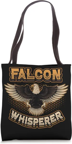 Falcon Whisperer Hawk Falconer Tote Bag