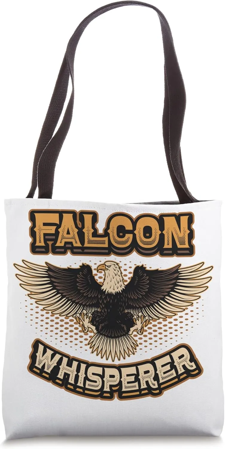 Falcon Whisperer Hawk Falconer Tote Bag