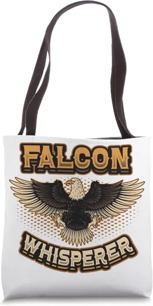 Falcon Whisperer Hawk Falconer Tote Bag