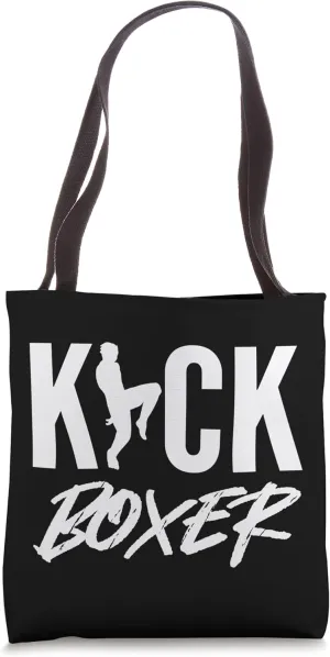 Fighter Kick Boxing Karate Sport Boxer Tote Bag