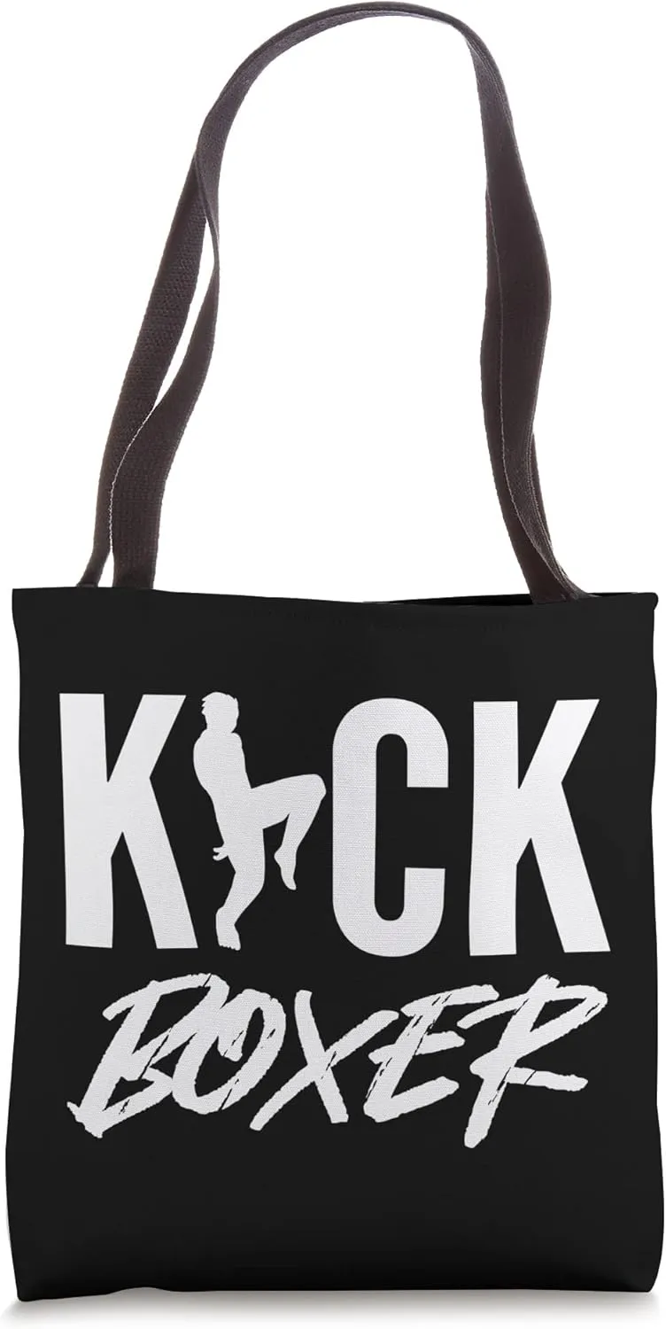 Fighter Kick Boxing Karate Sport Boxer Tote Bag