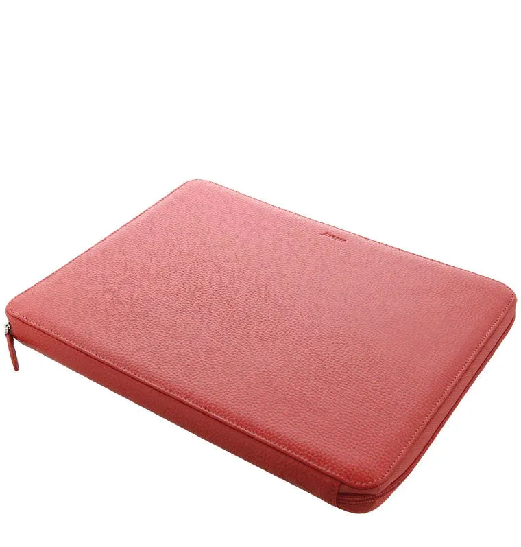Finsbury A4 Zip Leather Folio - Sale