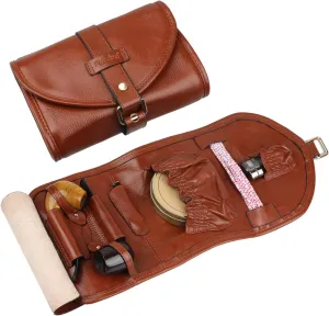 FIREDOG Leather Smoking Tobacco Pipe Pouch Bag Organize Case Pipe Tool Holder for 2 Pipe