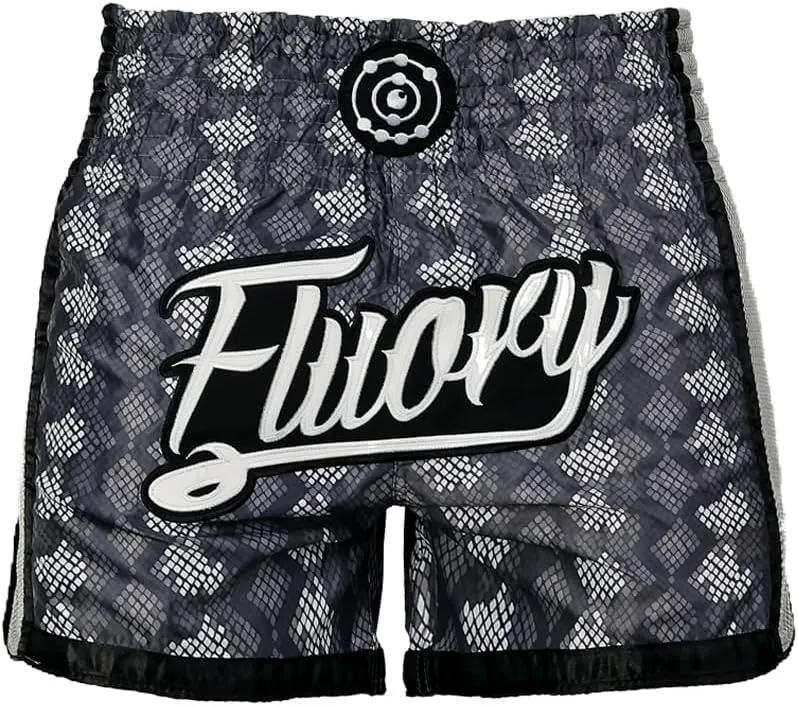 FLUORY Muay Thai Fight Shorts,MMA Shorts Clothing Training Cage Fighting Grappling Martial Arts Kickboxing Shorts Clothing