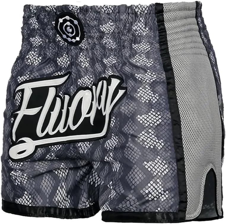 FLUORY Muay Thai Fight Shorts,MMA Shorts Clothing Training Cage Fighting Grappling Martial Arts Kickboxing Shorts Clothing